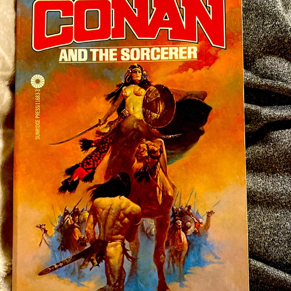 Conan and the Sorcerer paperback
